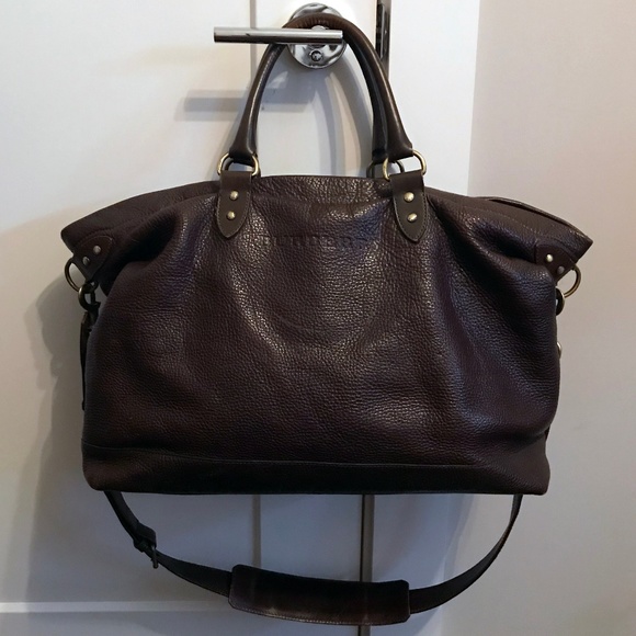 burberry pebbled leather bag